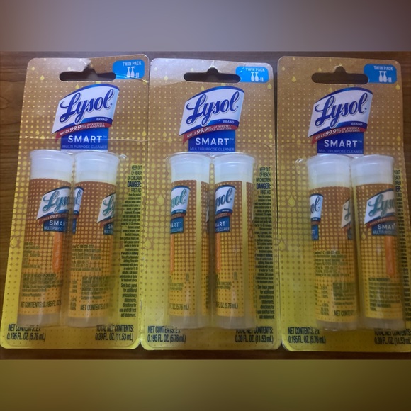 LYSOL Smart Lemon Disinfectant Liquid All-Purpose Cleaner (2-Pack) Lot of 3 - Picture 1 of 4
